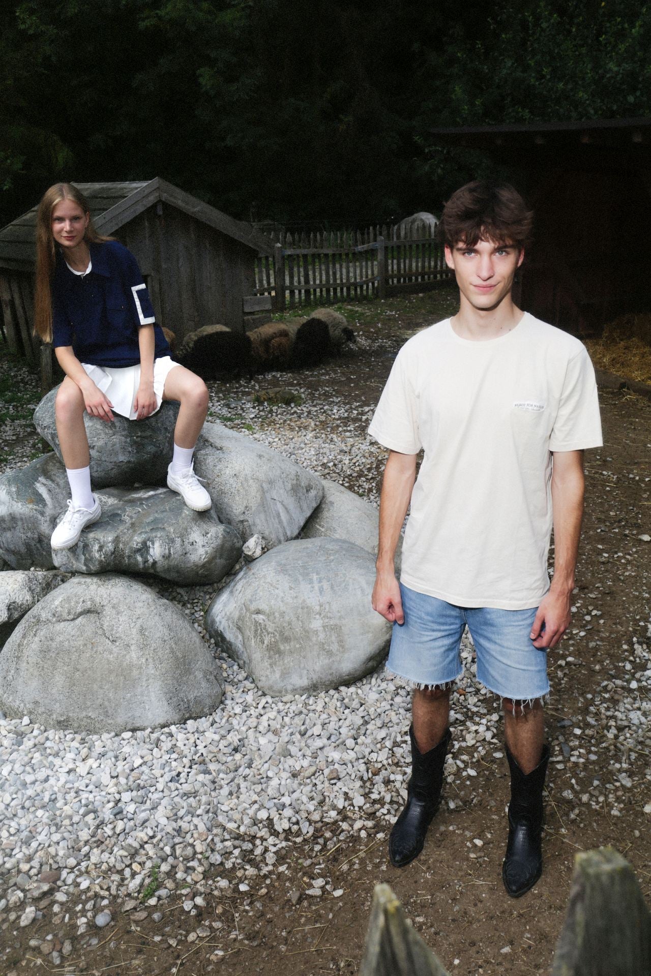 T-shirt blanc Readyfornature pour homme